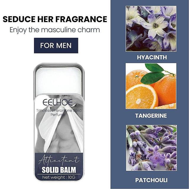 10g Solid-state Body Balm Portable Lasting Staying Fragrance Balm for Dating Mens on Productcaster.