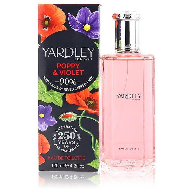 Yardley Poppy & Violet by Yardley London Eau De Toilette Spray 125ml on Productcaster.