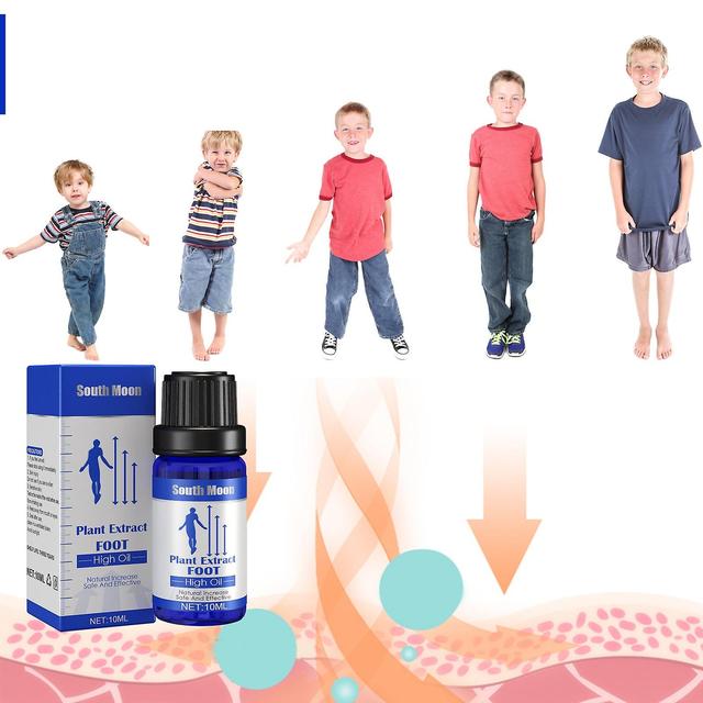 Height Growth Foot Oil,10ml Safe Mild Strong Permeability Height Increasing Bone Growth Essential Oil Foot High Oil Bone Growth Oil 3pcs-30ml on Productcaster.