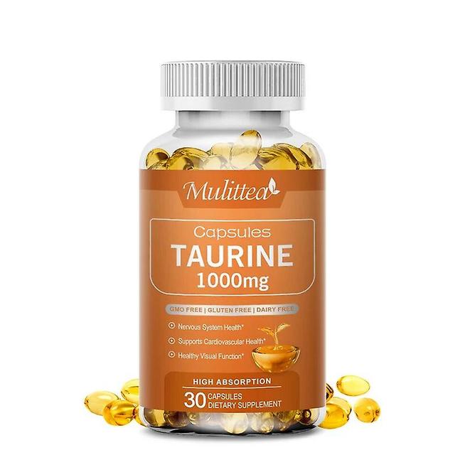 1000mg Taurine Capsules for Improves memory & Protect Vision Muscle strength enhancement Brain SupplementTIB TIB . 30pcs on Productcaster.