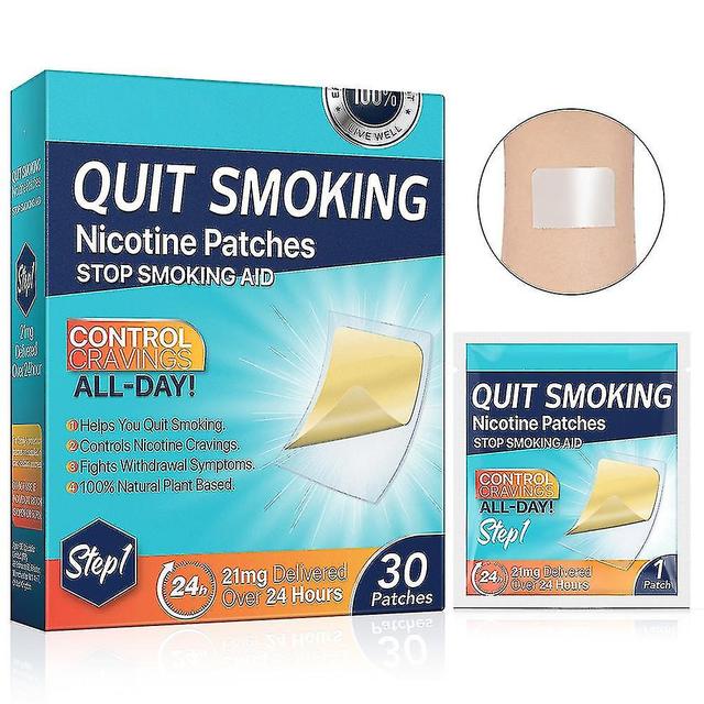 Anti-smoke Patch With Plant Extract Portable Quit Smokings Stickers For Smokings Cessation hg.11 Stage I on Productcaster.