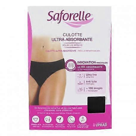 Saforelle ultra absorbent short black size l on Productcaster.