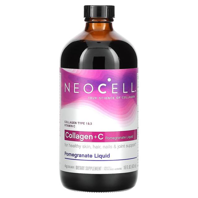 NeoCell, Kolagen + C Granat płynny, 4 g, 16 fl oz (473 ml) on Productcaster.