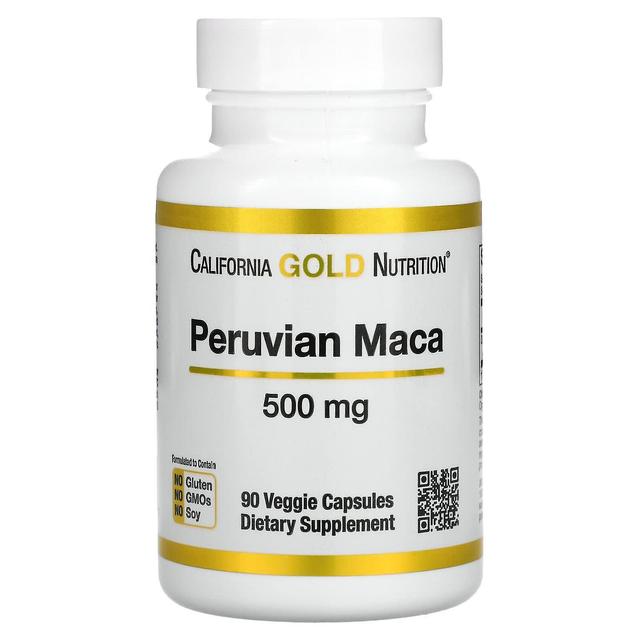 California Gold Nutrition, Maca Peruana, 500 mg, 90 cápsulas vegetais on Productcaster.