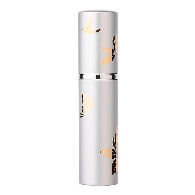 Gegong Portable Perfume Bottle Aluminum Atomizer Empty Cosmetic Spray Bottle 10ml (silver) on Productcaster.