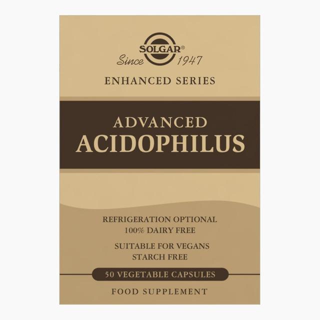 Solgar advanced acidophilus 100% dairy free 50's on Productcaster.