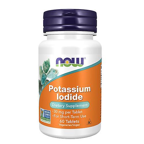 NOW Foods Agora alimentos Iodide de potássio,30 mg,60 Abas (Pacote de 3) on Productcaster.