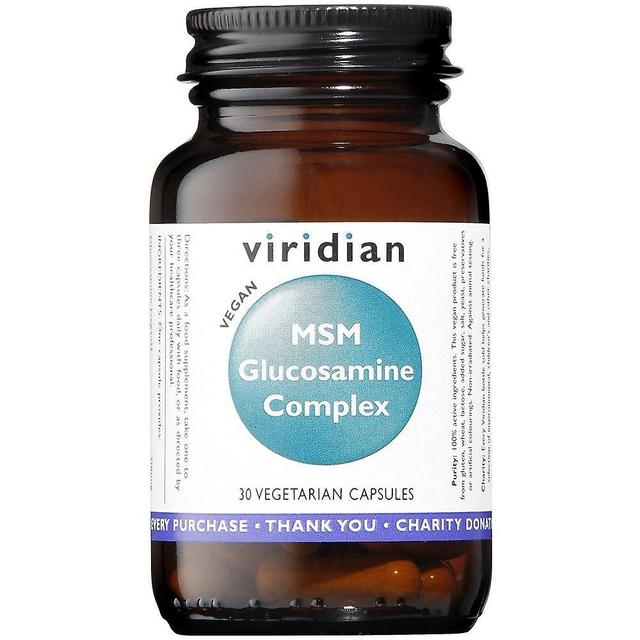 Viridian Glucosamine with MSM Veg Caps 30 (390) on Productcaster.