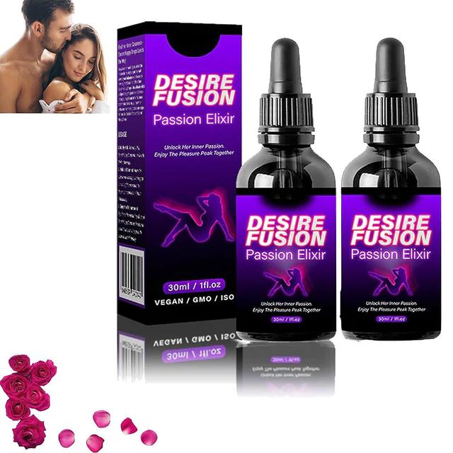 Zjrui Desirefusion Passion Elixir,pleasurepeak Oral Drops,happy Hormones Drops For Women, Secret Happy Drops, Enhancing Sensitivity And Pleasure 2 Pcs on Productcaster.