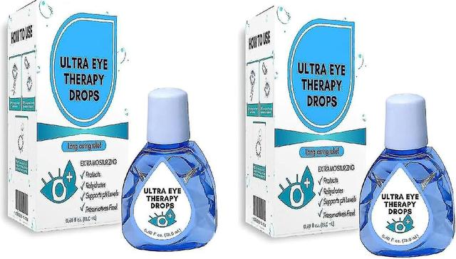 Gouttes de soulagement des yeux à la taurine - 18 ml Soin apaisant pour la fatigue et la vision trouble 18ml - 2pcs on Productcaster.