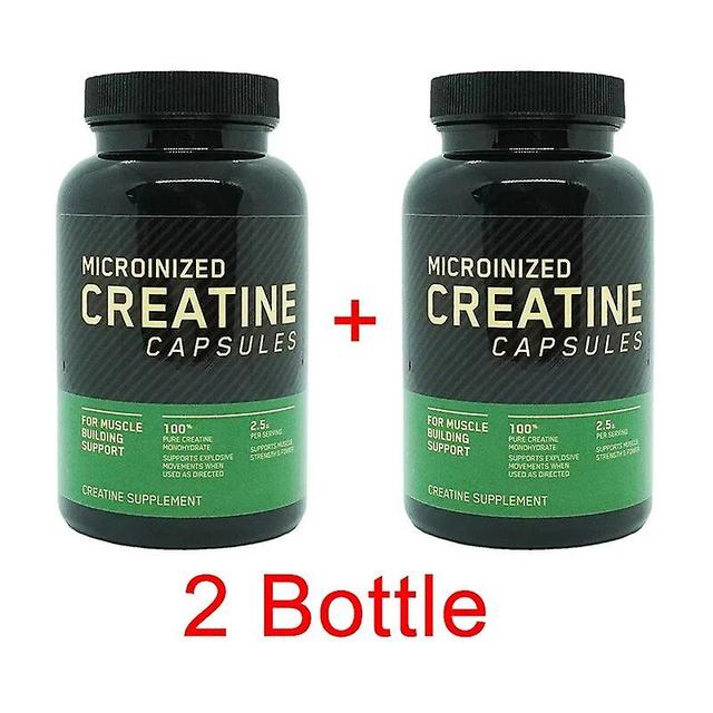 Vorallme 1 Bottle Creatine Monohydrate Capsulesexercisefitnessbuild Musclestrengthstrengthhealth Fooddietary Supplement 2 Bottle on Productcaster.