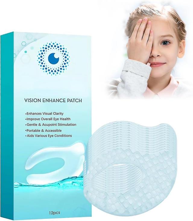 Precision Ophthlamed Vision Enhance Patch, Vision Enhance Patch, Enhances Visual Clarity, Relieve Eye Fatigue Dryness 12pcs on Productcaster.