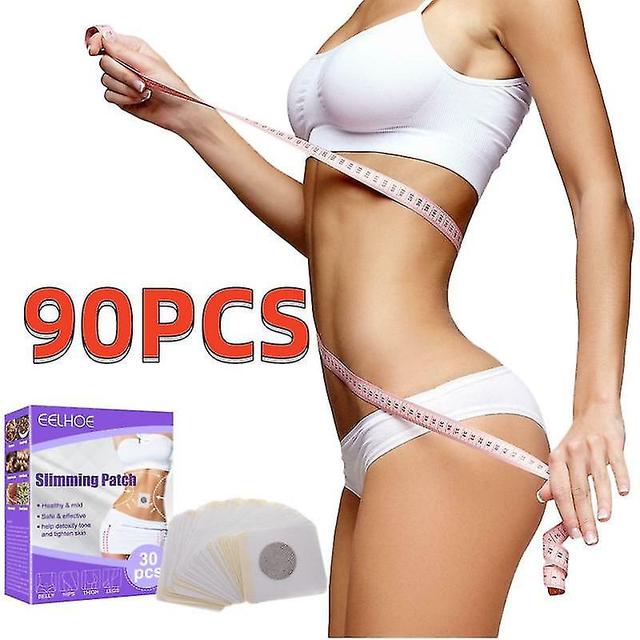 90 Patch Emagrecedor Extra Forte Gordura Queimar Perder Peso Adesivos Corpo Barriga Cintura on Productcaster.