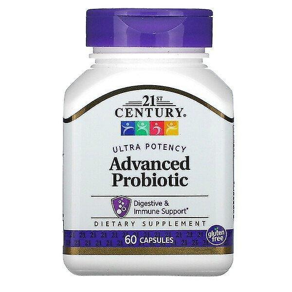 21st Century, Advanced Probiotic, Ultra Potency, 60 Capsules on Productcaster.