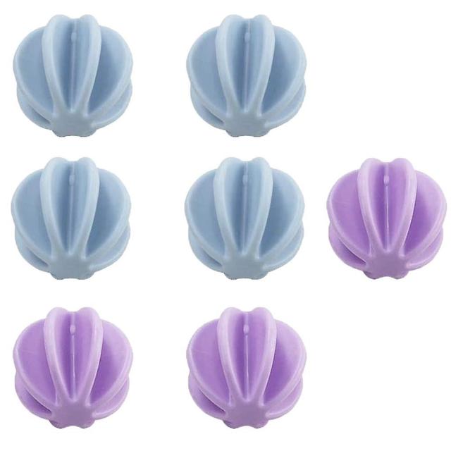 Plastic Stirring Ball,protein Whisk Shaker Ball Sports Drink Protein Bottle Vibrating Ball (7pcs) 4 blue - 3 purple on Productcaster.