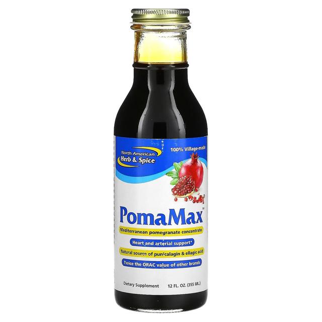 North American Herb & Spice Co Pohjois-Amerikan yrtti & Spice Co., PomaMax, 12 fl oz (355 ml) on Productcaster.