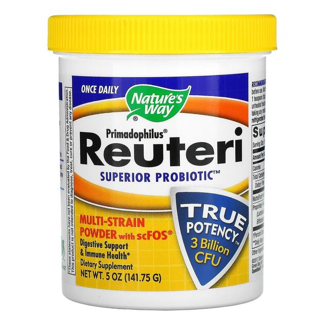 Nature's Way Caminho da Natureza, Primadophilus Reuteri, Probiótico Superior, 3 Bilhões CFU, 5 oz (141,75 g) on Productcaster.
