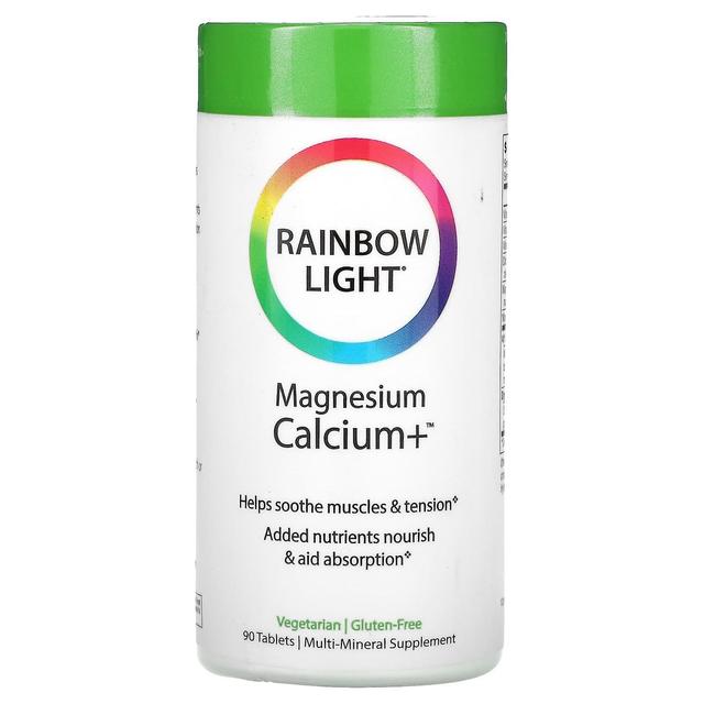 Rainbow Light, Magnesium Calcium+, 90 Tablets on Productcaster.