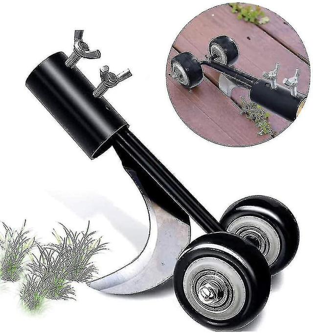 Chulian Wheeled Weed Removal Tools Manual Crevice Weed Puller Garden Weed Snatcher Lawn Edger on Productcaster.