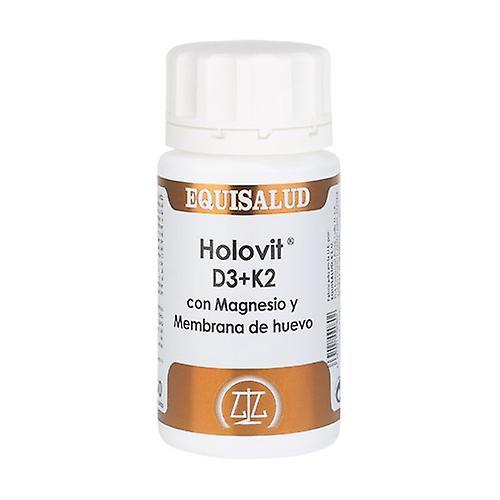 Equisalud Holovit D3+K2 with magnesium + egg membrane 50 capsules of 700mg on Productcaster.