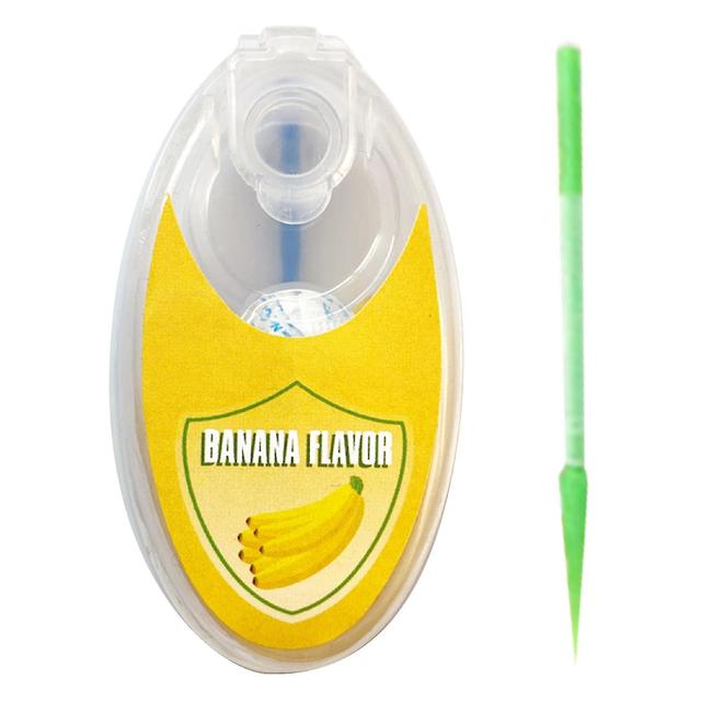 Banana Milk Capsules For Cigarettes Explosion Beads Ball Capsule Cigarette Capsules Includes 100pcs Burst Beads on Productcaster.