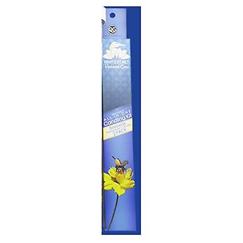 White Egret Velas de oído de aromaterapia de garza blanca, cera de abeja 2 Ct (Pack de 1) on Productcaster.