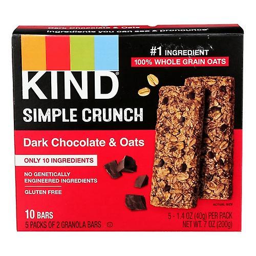 Kind Fruit & Nut Bars Bar Oat Drk Choc Crnch, Case of 8 X 7 Oz (Opakowanie 1) on Productcaster.