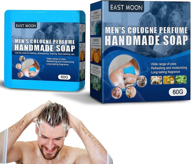 3 Pack Liquid Cologne Soap, Pheromone Fragrance Soap, Blue Cologne Soap, Men's Pheromone Fragrance Bath Soap Oil Control Soap, on Productcaster.