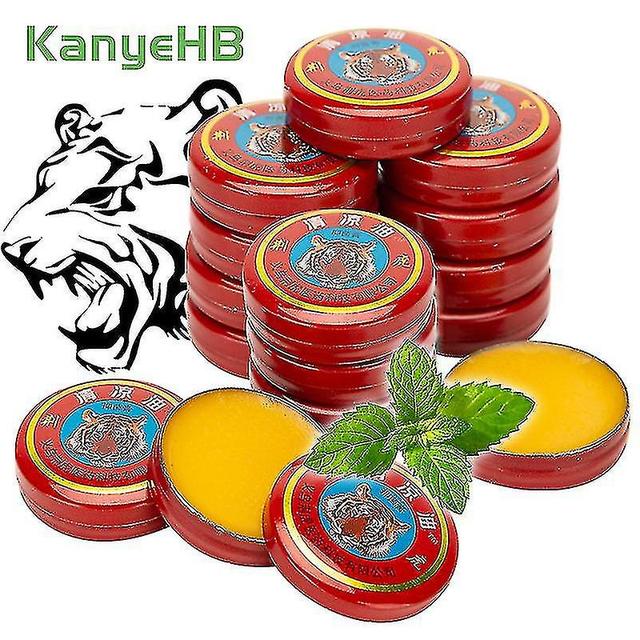 Chongchong Wykwintne 5szt Tiger Balm Pain Relief Maść Złagodzić ból stawów Ból głowy Ból brzucha Zawroty głowy Udar cieplny Użądlenia owadów Olej z... on Productcaster.