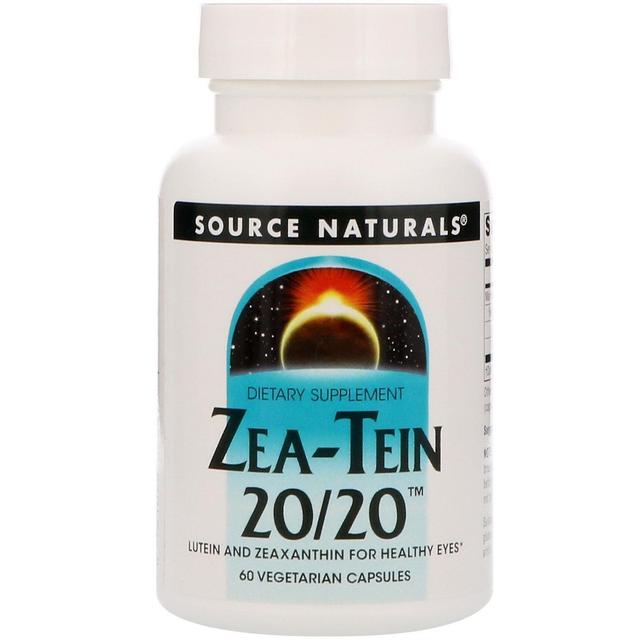 Source Naturals Quelle Naturals, Zea-Tein 20/20, 60 Vegetarische Kapseln on Productcaster.