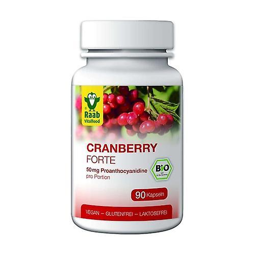 Raab Cranberry Forte 90 capsules on Productcaster.