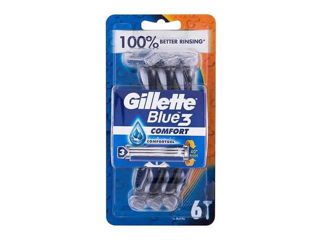 Gillette - Blue3 Comfort - For Men, 6 pc on Productcaster.