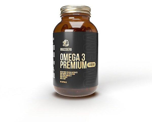 Grassberg Omega 3 Premium 1200 mg 90 capsules on Productcaster.