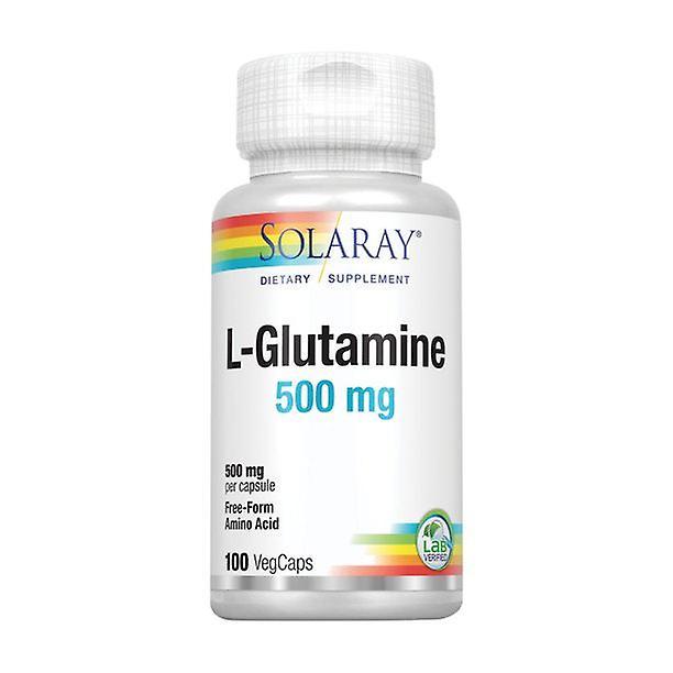 Solaray l-glutamín 500 mg kapsuly, 100 ct on Productcaster.