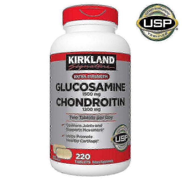 Kirkland signature glucosamine & chondroitin tablets, 220 ea on Productcaster.