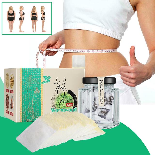 30pcs Belly Wormwood Patches Fat Burning Body Shaping Mugwort Stickers on Productcaster.