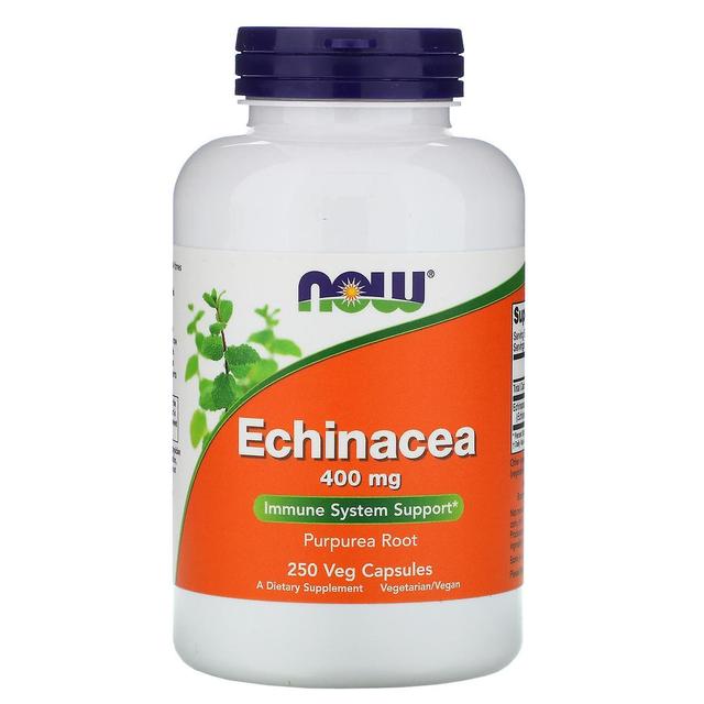 NOW Foods, Echinacea, 400 mg, 250 Veg Capsules on Productcaster.