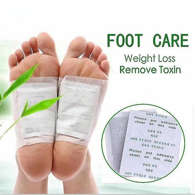 10/20pcs Detox Foot Pads Bamboo Vinegar Natural Herbal Toxins Cleansing Adhesive Patches Plaster Imp on Productcaster.