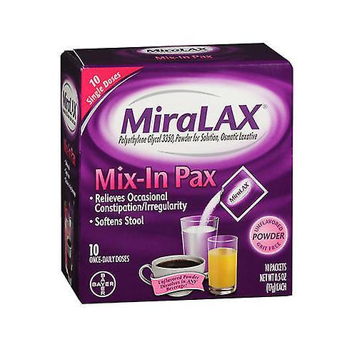 Miralax 1 Dose Powder Packets, Count of 24 (Pack of 1) on Productcaster.