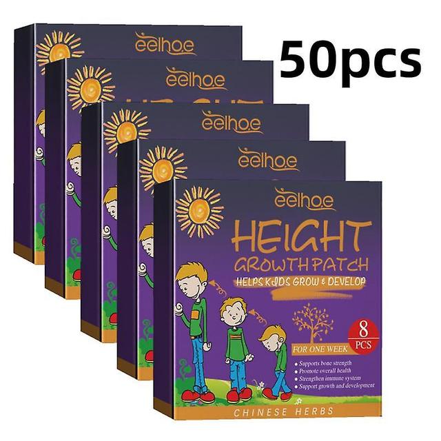 Increase Height Essential Film Foot Height Paste For Men And Women Grow Taller Conditioning Body Promote Bone Growth 50pcs on Productcaster.