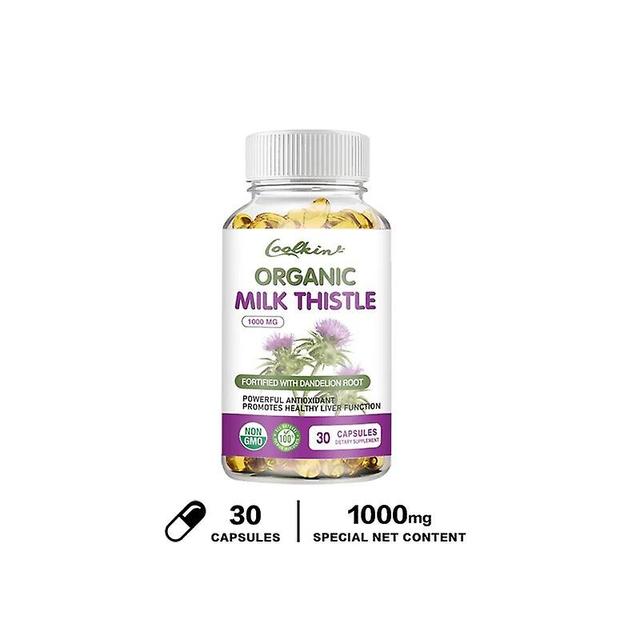 Vorallme Milk Thistle 1000 Mg Silymarin And Dandelion Root 30 Capsules on Productcaster.