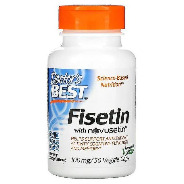 Doctor's Best Fisetin with Novusetin 100mg Vcaps 30 LONG on Productcaster.