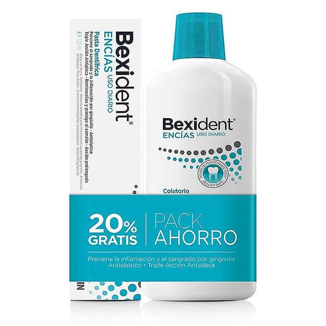 Isdin Bexident gums toothpaste 75ml + mouthwash 500ml on Productcaster.