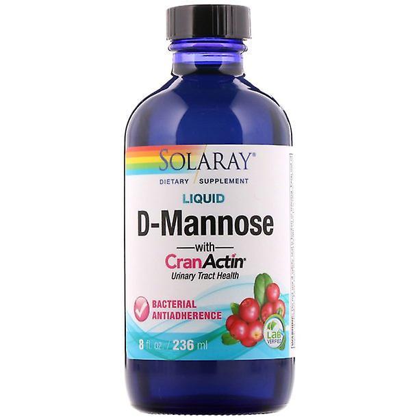 Solaray líquido d-mannose com cranactin 8 fl oz 236 ml on Productcaster.