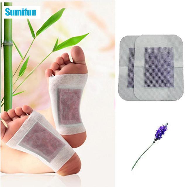 Qian 2pcs Chinese Detox Foot Patches Posted Foot Patches Detox Foot Pads Thin Paste Improve Sleep Z06002 on Productcaster.