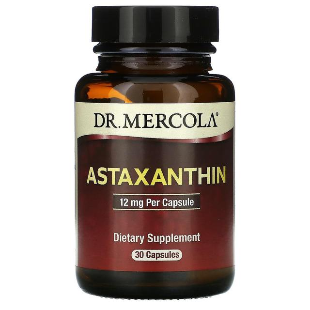 Dr. Mercola, Astaxanthine, 12 mg, 30 Capsules on Productcaster.