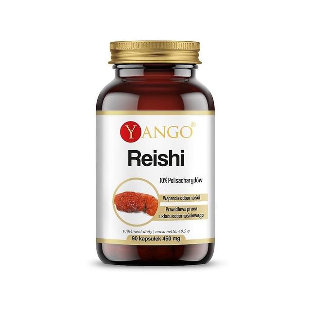 Yango Reishi extrato 10% polissacarídeos 90 cápsulas BI6477 on Productcaster.