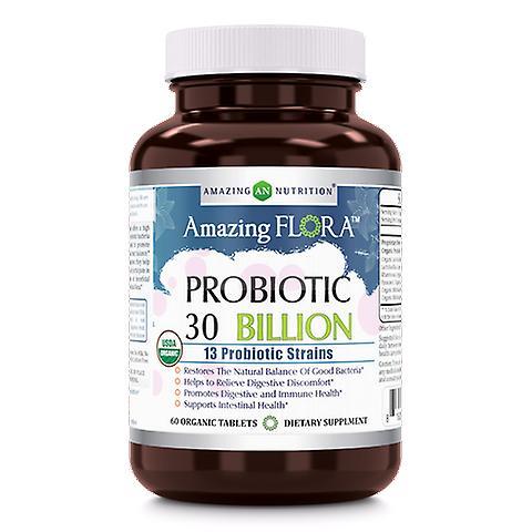 Amazing Nutrition Erstaunliche Flora - USDA-zertifiziertes Bio-Probiotikum 13 Stämme 30 Milliarden on Productcaster.