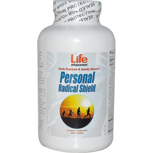 Life Enhancement, Durk Pearson & Sandy Shaw's, Personal Radical Shield, 336 Caps on Productcaster.