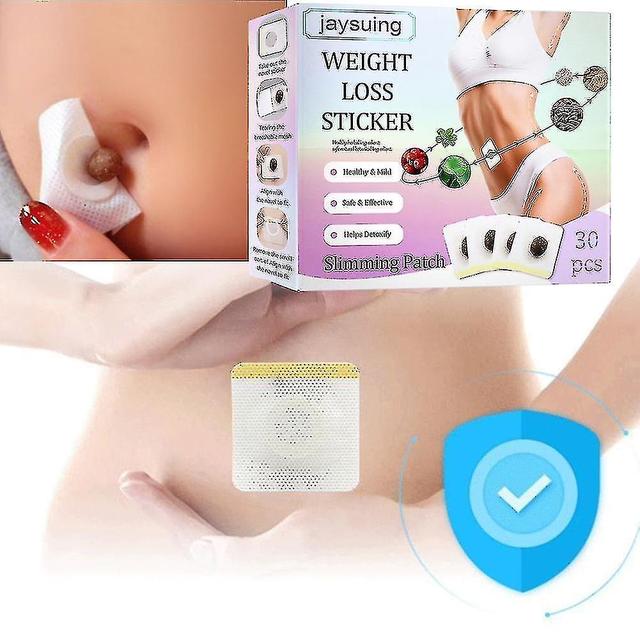 Losing Weight Cellulite Fat Burning Patch Navel Sticker Slimming Products Fat Burning Fat Burner Natural Herbs Stick 30 pcs on Productcaster.